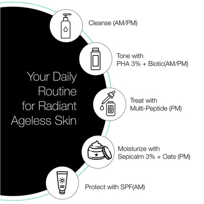 Dravida Organics Multi Peptide Anti Aging Night Serum - Dista