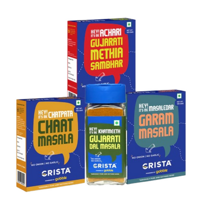 Crista Spices Gujarati Cuisine Seasonings - Distacart