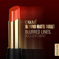 Thumbnail for Lakme Absolute Beyond Matte Lipstick - 401 Orange Oasis - Distacart
