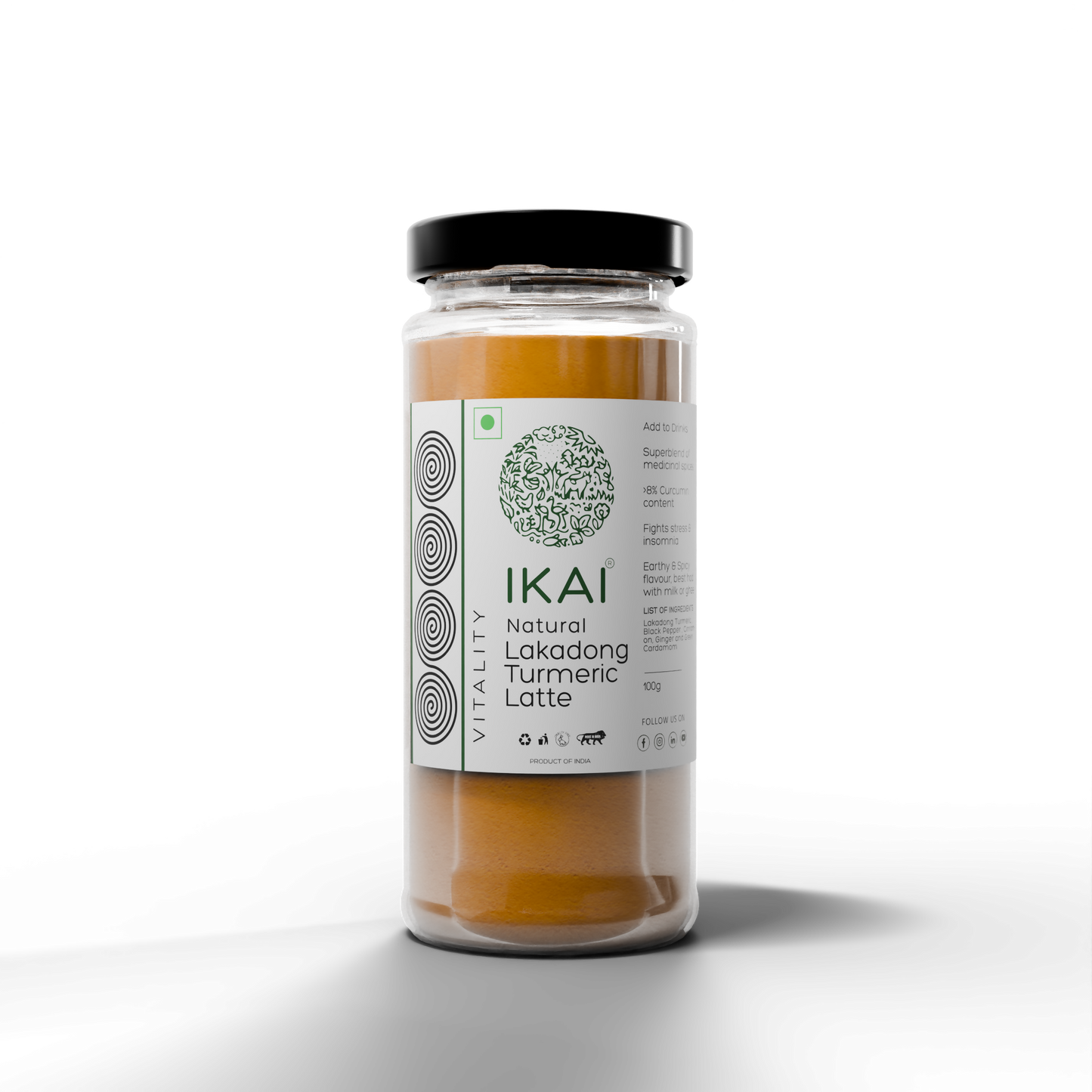 2 - Natural Lakadong Turmeric Latte - 100g