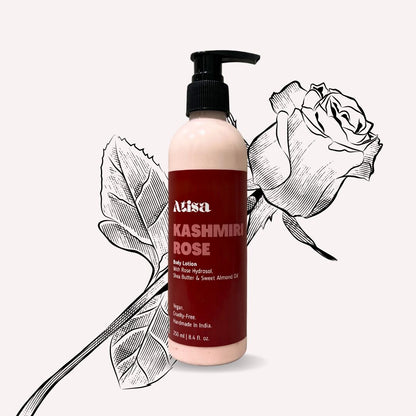 Atisa Kashmiri Rose Body Lotion - Distacart