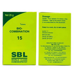Thumbnail for SBL Homeopathy Bio Combination 15 Uterine Tonic - Distacart