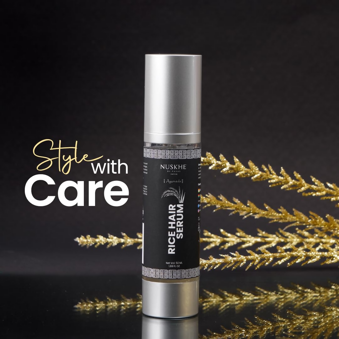 Nuskhe By Paras Ayurvedic Rice Hair Serum - Distacart