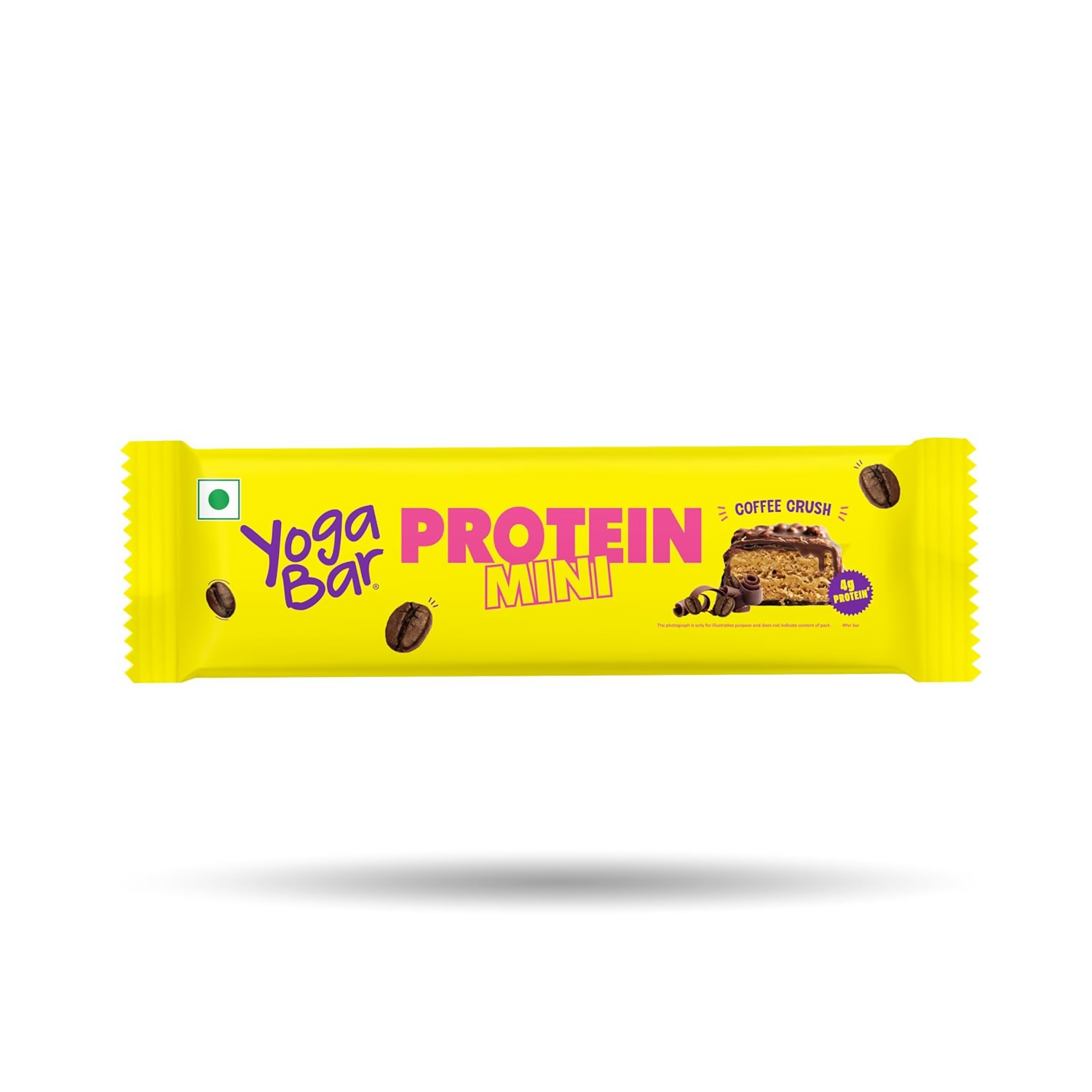 Yoga Bar Protein Minis, 4g Protein Bar (Coffee Crush) - Distacart