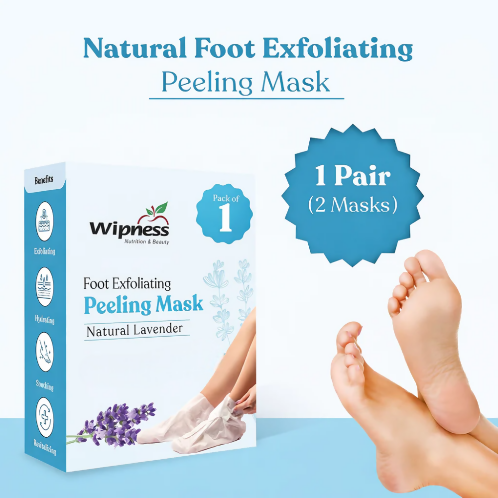 Wipness Natural Foot Peeling & Exfoliating Foot Mask - Dista