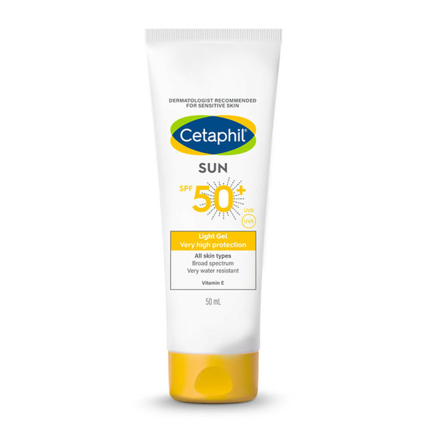 Cetaphil Sun SPF 50 Light Gel Mineral Base For Normal, Dry & Oily Skin - Distacart