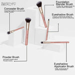 Thumbnail for BUNGALOW BEAUTY Face powder Brush Set - Dista