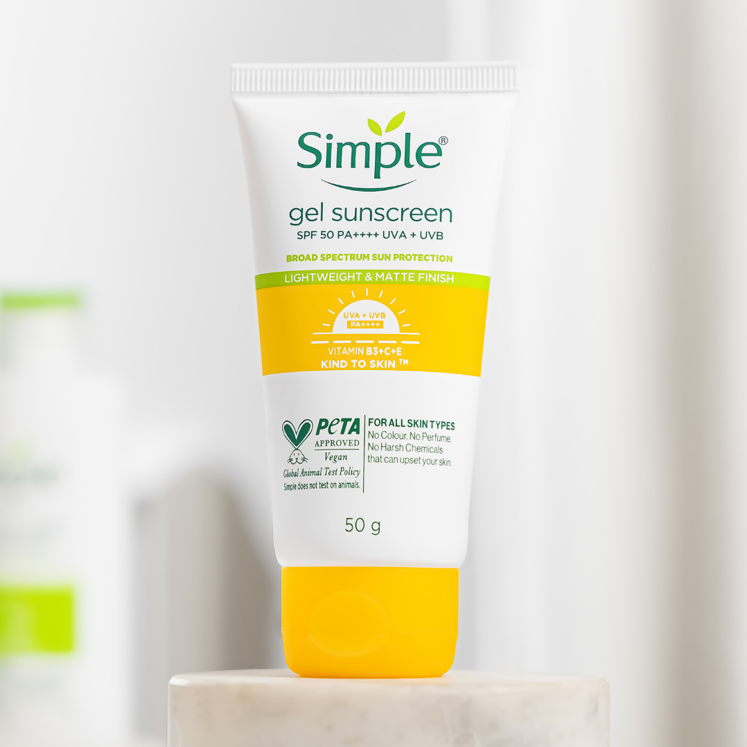 Simple Kind to Skin Gel Sunscreen SPF 50 PA++++ - Distacart