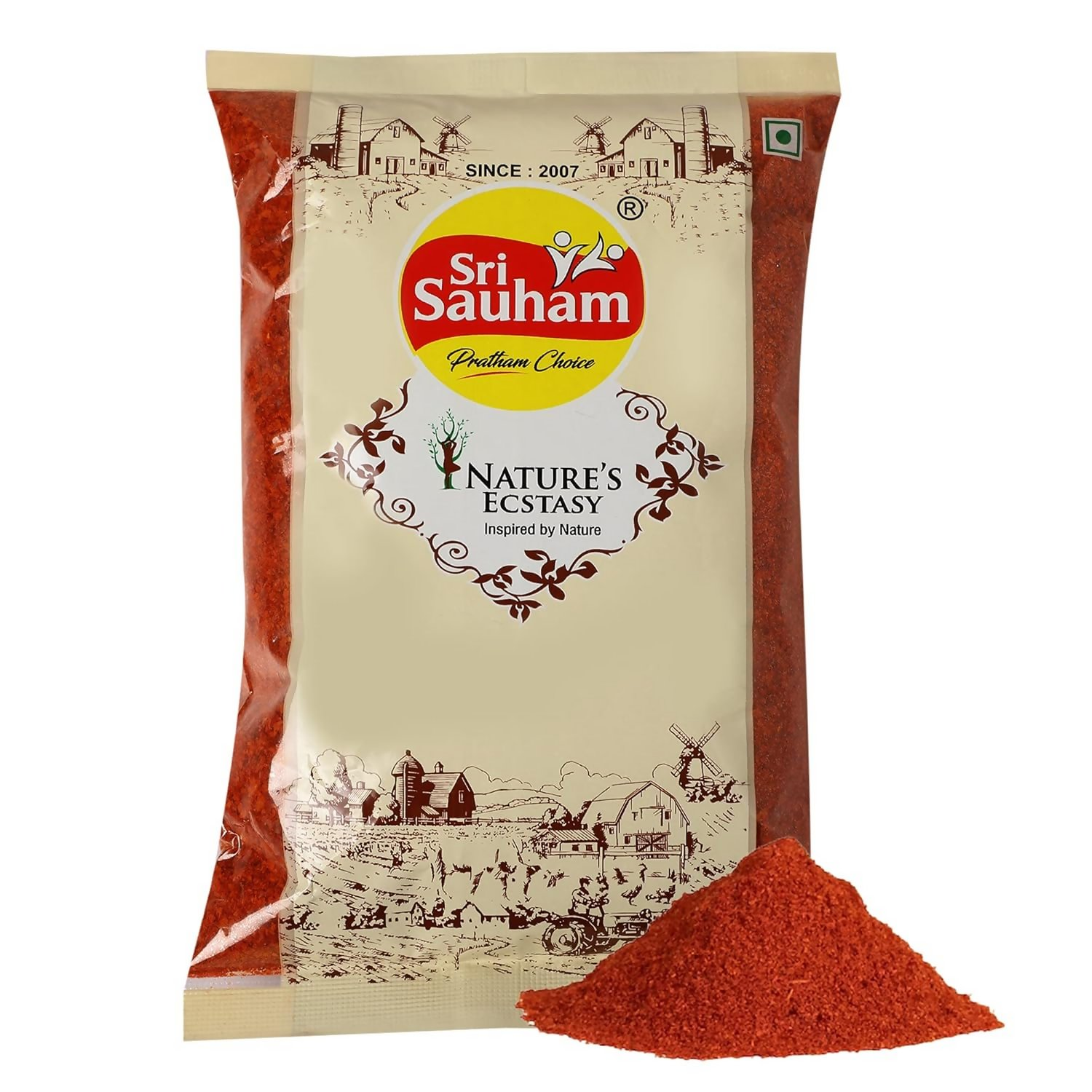 Sri Sauham Premium Natural Chilli Flakes Seasoning (Kutti Mirchi) - Distacart