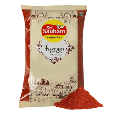 Sri Sauham Premium Natural Chilli Flakes Seasoning (Kutti Mirchi) - Distacart