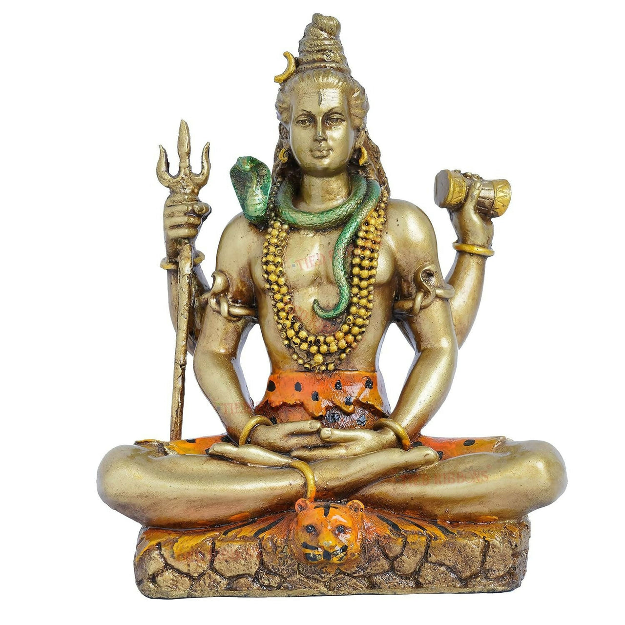 Tied Ribbons Lord Shiva Statue - Distacart