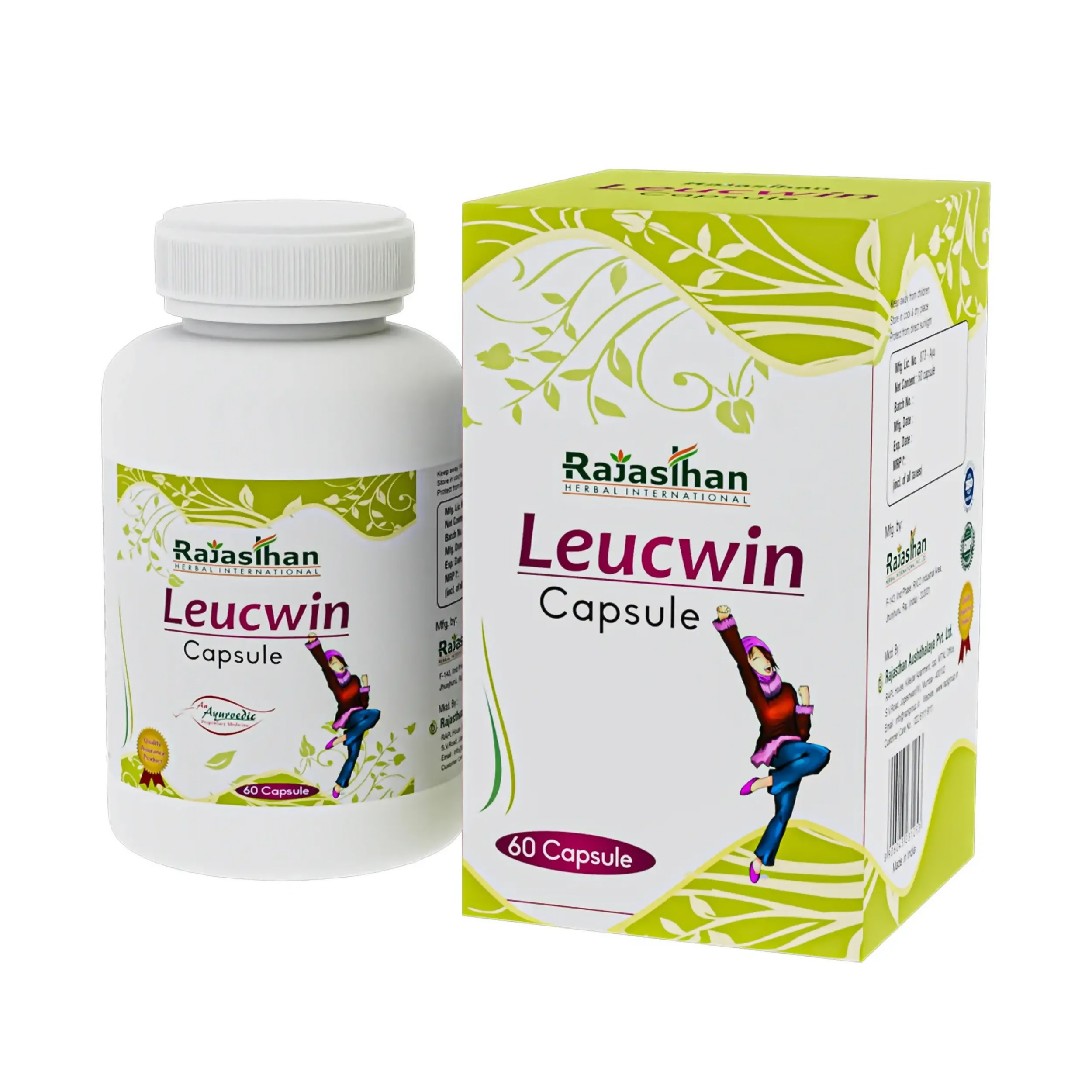 Rajasthan Herbals Leucwin Capsules
