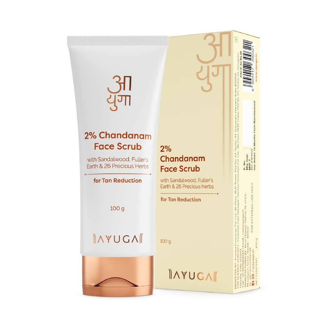 Ayuga 2% Chandanam Face Scrub - Distacart