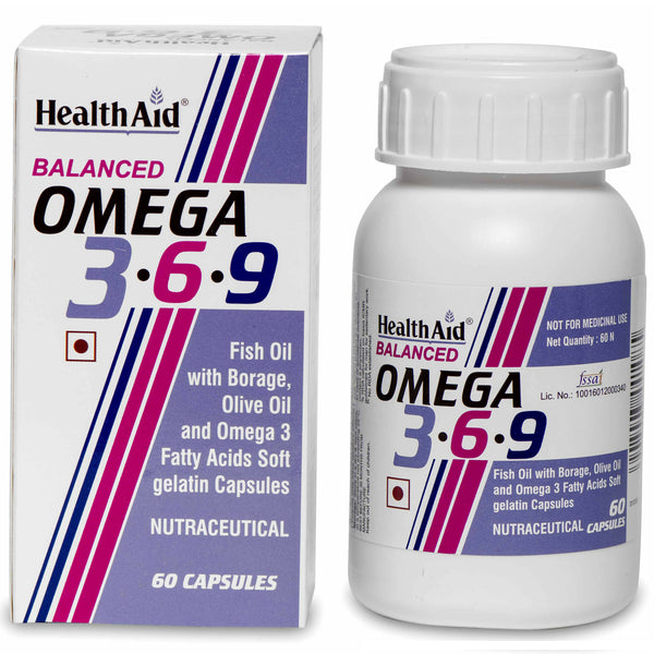 HealthAid Balanced Omega 3.6.9 Capsules - Distacart