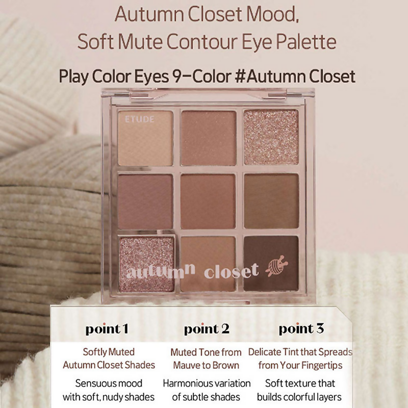 Etude House Play Color Eyes - Autumn Closet - Distacart