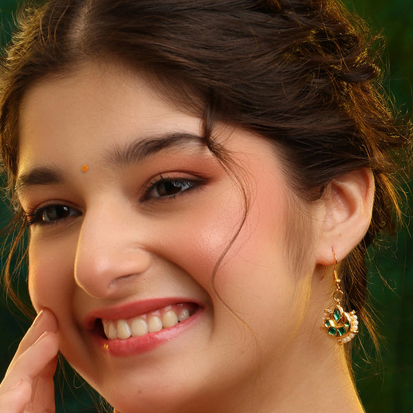 Ruby Raang Suhana Chand Earring