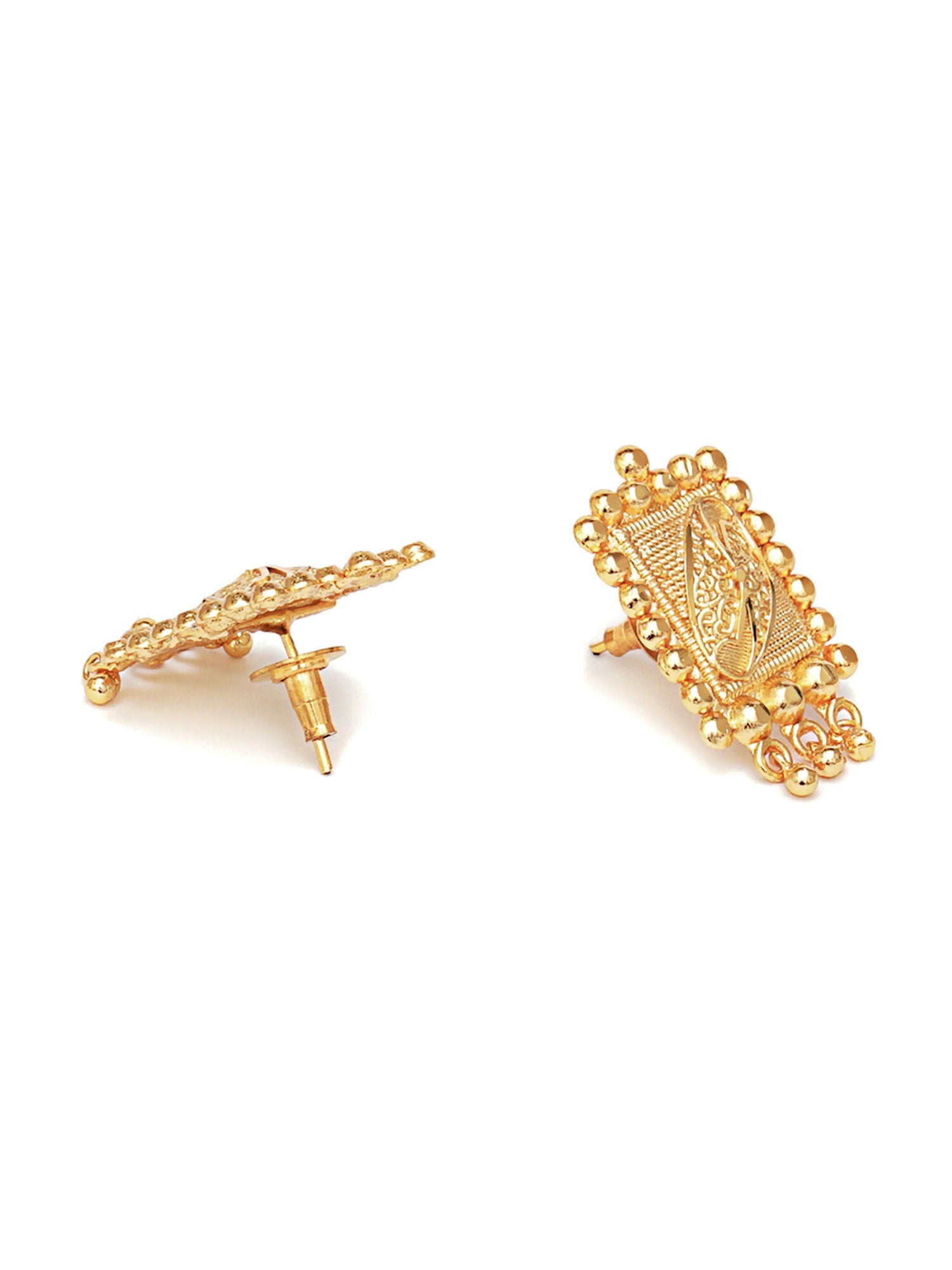Gold plating jewellery set (Gold) - Ruby Raang - Distacart