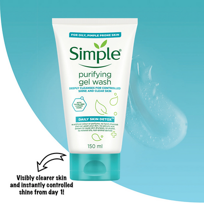 Simple Purifying Gel Face Wash - Distacart