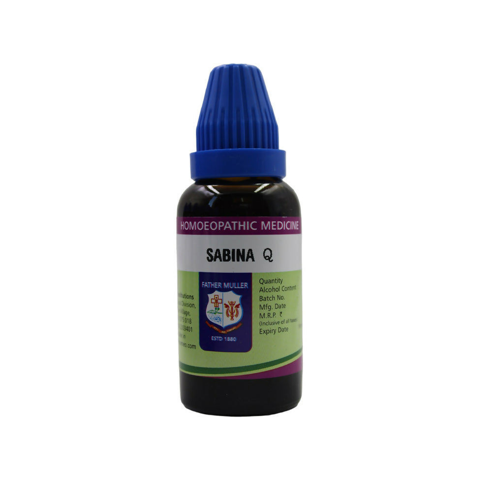 Father Muller Sabina Mother Tincture Q - Distacart