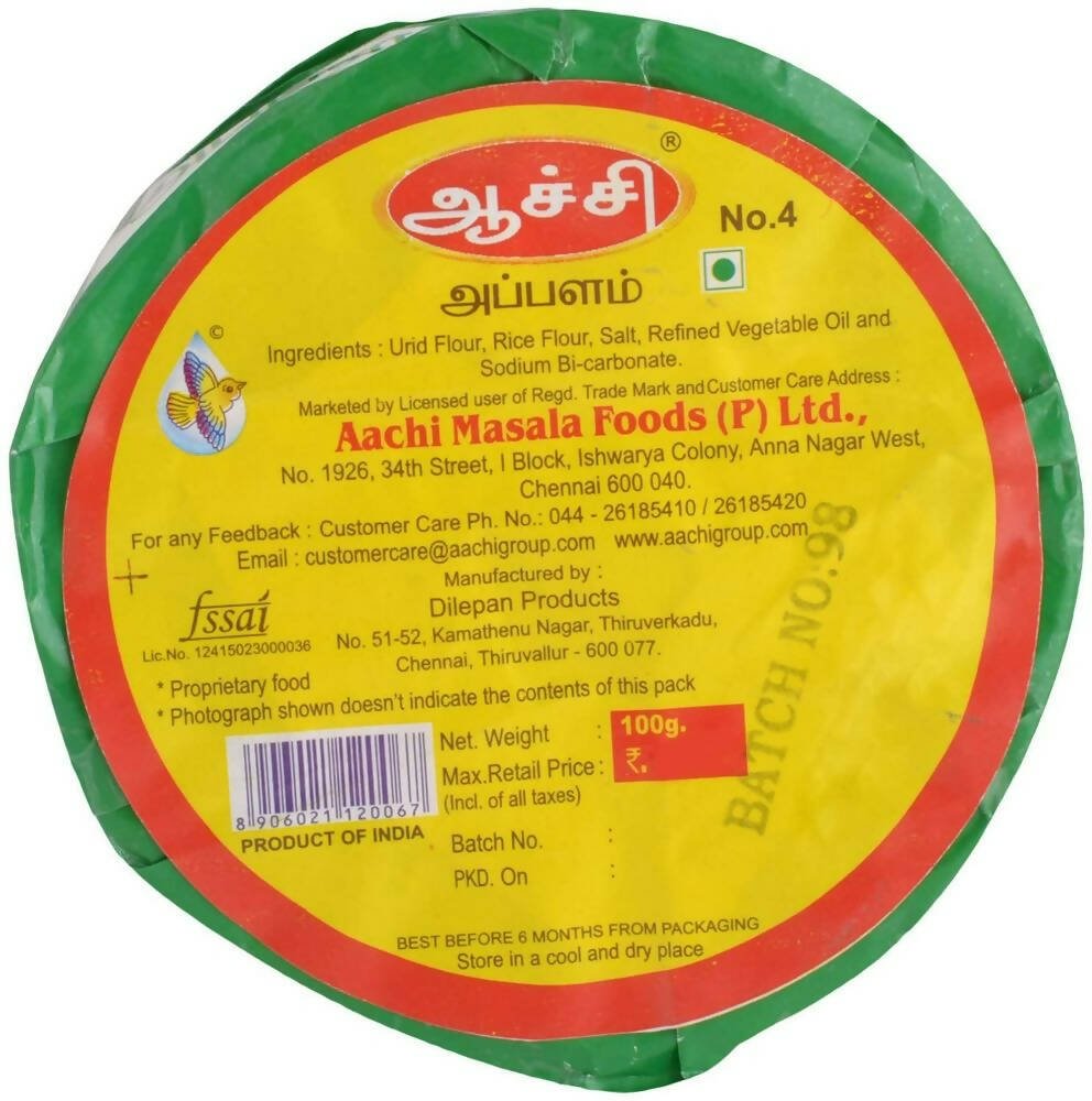 Aachi Appalam - Distacart