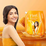Thumbnail for Vivel Moisturizing Body Wash Glycerin & Honey Shower Gel Supersaver XL Refill Pouch - Distacart