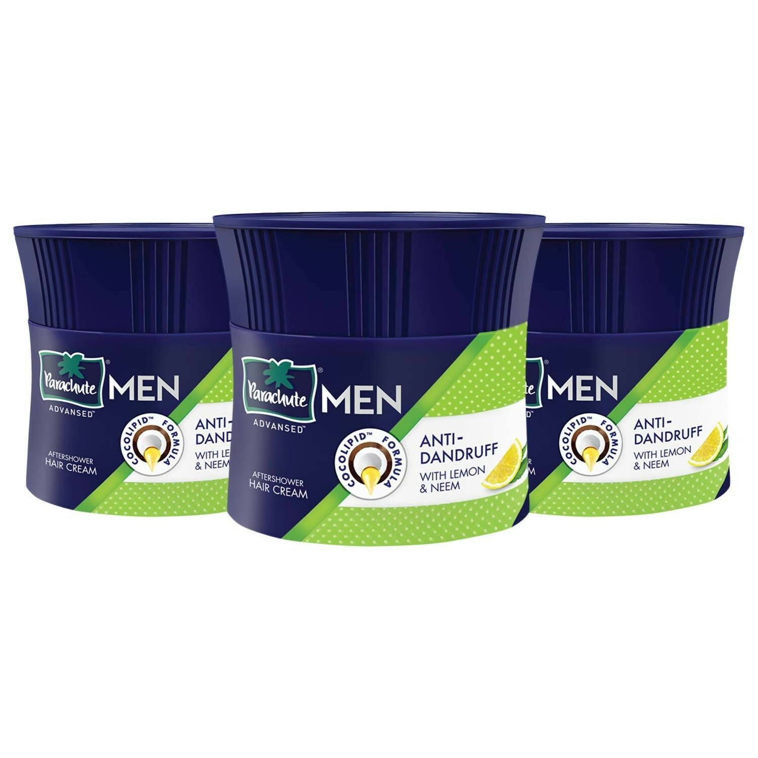Parachute Advansed Men Hair Cream, Anti-Dandruff, With Lemon & Neem - Distacart