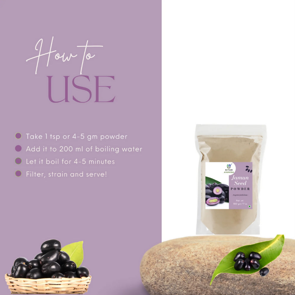 Nxtgen Ayurveda Jamun Seed Powder