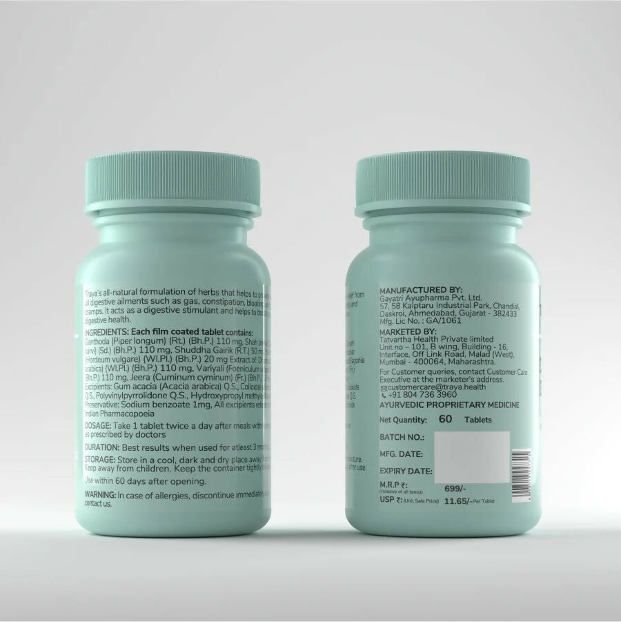 Traya Digest Boost Tablets - Distacart