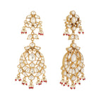 Thumbnail for Nuyug 22K Gold Plated Serenoor Pearl Chandbali Earrings