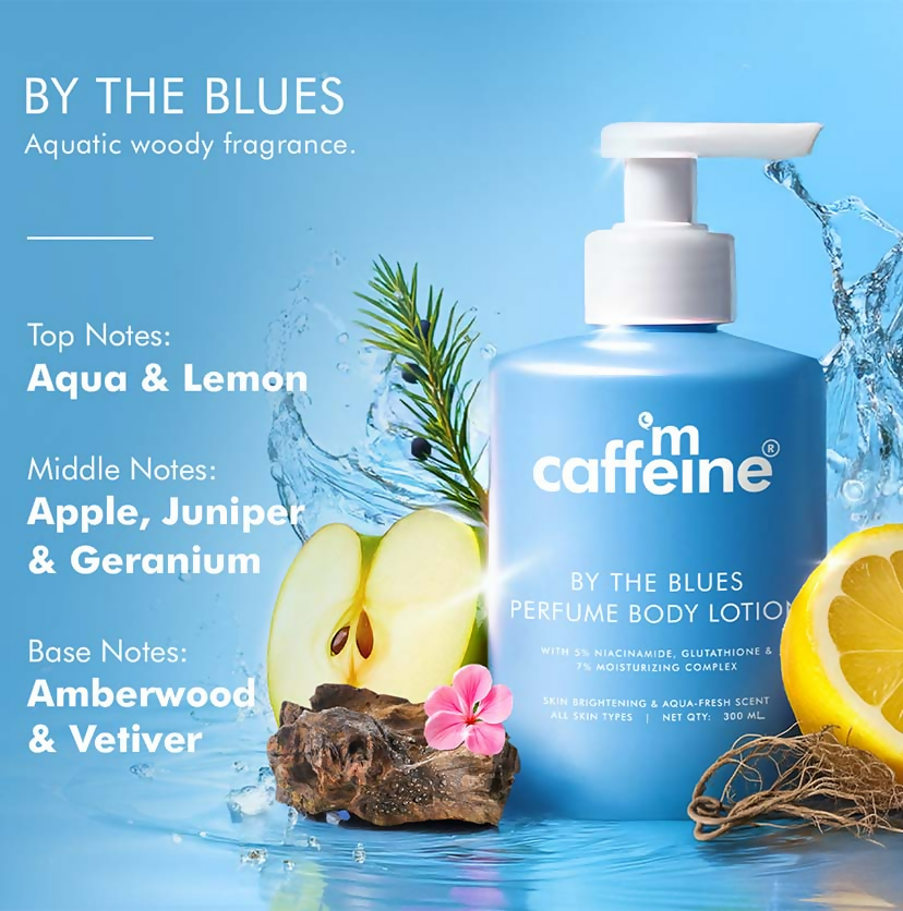 mCaffeine By The Blues Perfume Body Lotion - Distacart