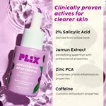 Thumbnail for PLIX The Plant Fix Jamun Skincare With Cleanser, Body Wash & Active Acne Serum For Women & Men - Distacart