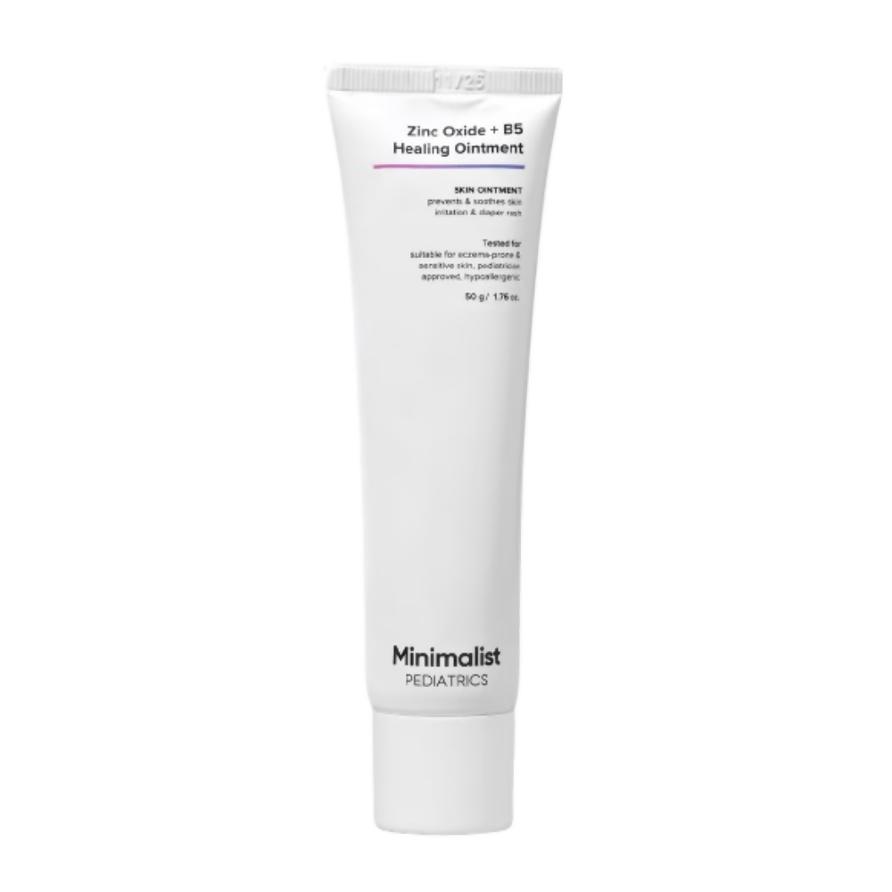 Minimalist Baby Rash Cream Zinc Oxide + B5 Healing Ointment For Drool & Diaper Rash - Distacart