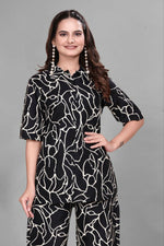Thumbnail for Preksha Creation Cotton Floral Print Kurta Set Co-Ord Set