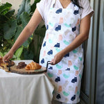Thumbnail for Oak & Lily 100% Cotton Kitchen Apron-Multicolour - Dista