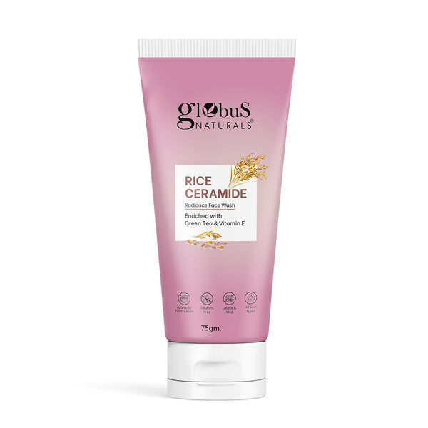Globus Naturals Rice Ceramide Face Wash