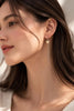 Vastrabhushan Gold Heart Threader Earrings, Silver Long Chain Pull Through Earrings - Dista