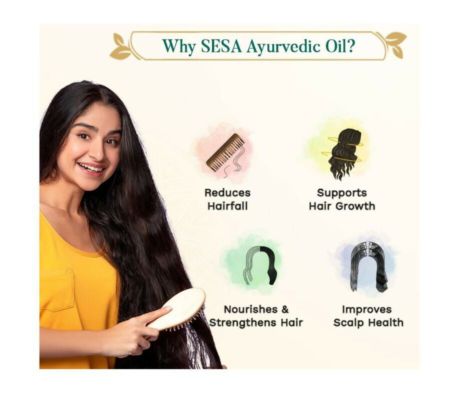 Sesa Ayurvedic Hair Oil - Distacart
