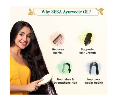 Sesa Ayurvedic Hair Oil - Distacart