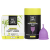 Pee Safe Menstrual Cup & Bio Panty Liners For Women - Dista