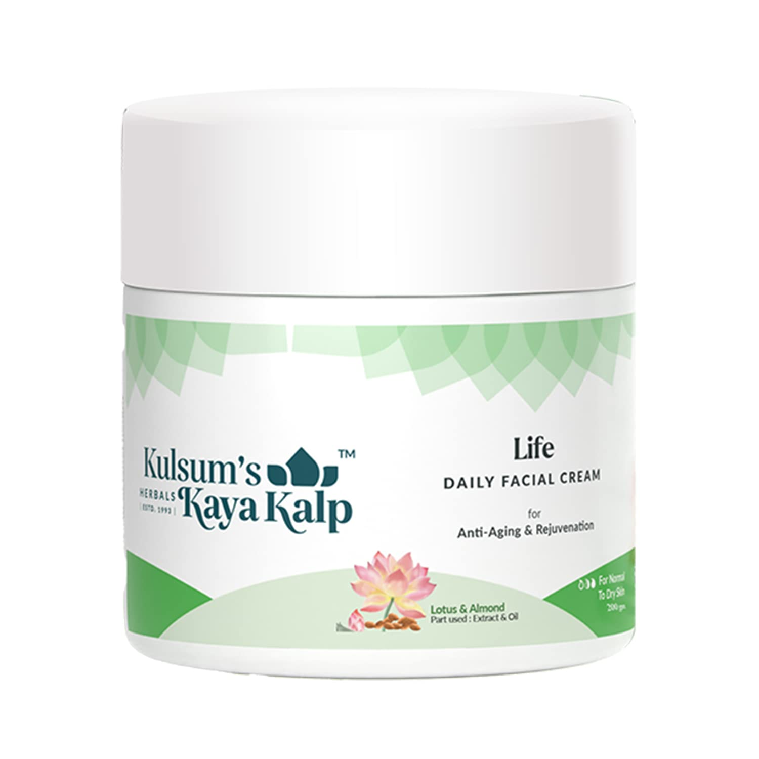 Kulsum's Kaya Kalp Life Daily Facial Cream - Distacart