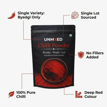 unmixed byadgi chilli powder