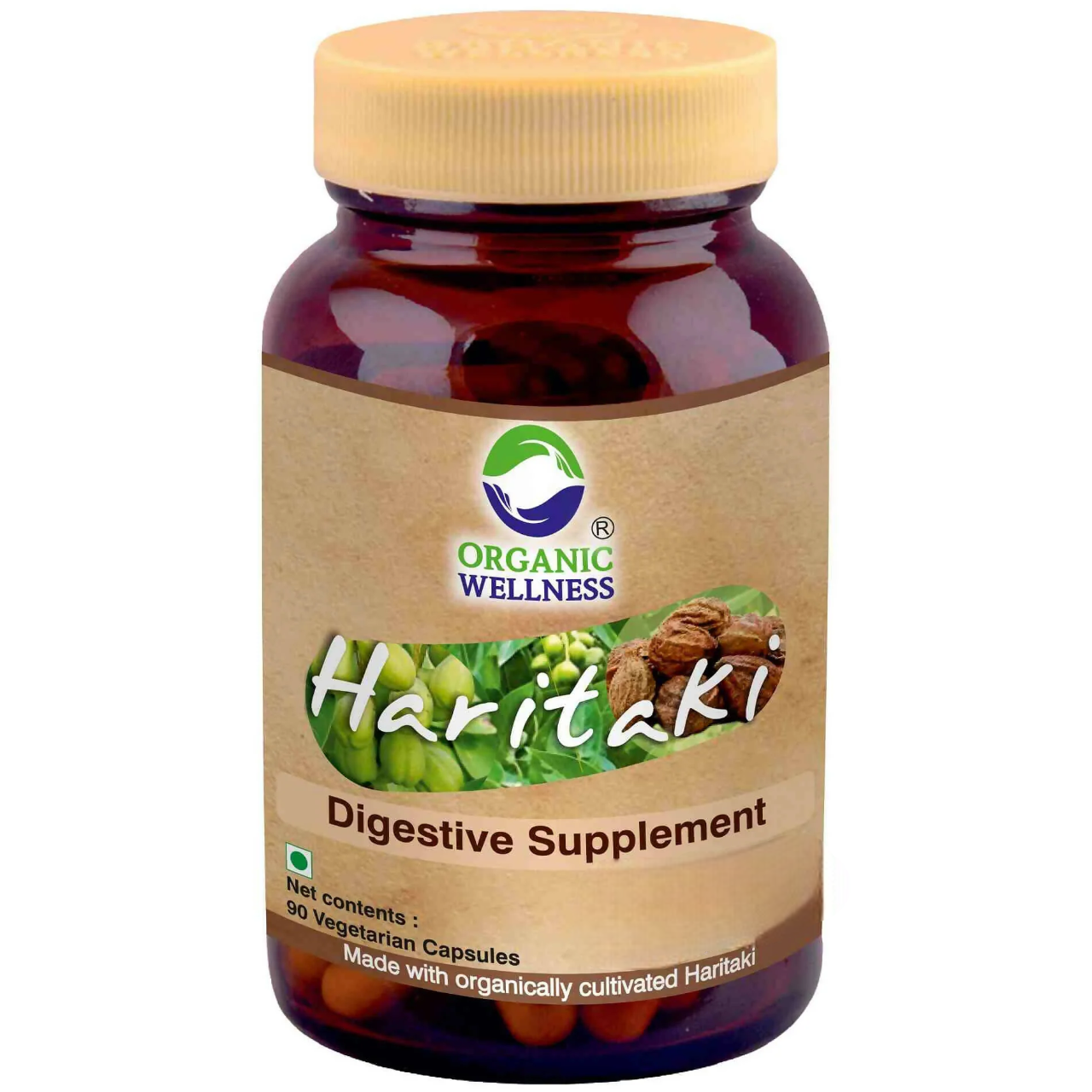 Organic Wellness Haritaki Capsules - Distacart