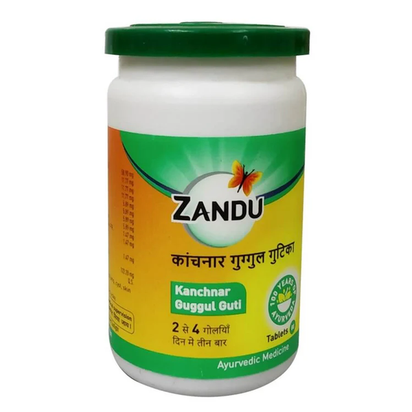 Zandu Kanchnar Guggul Gutika - Distacart