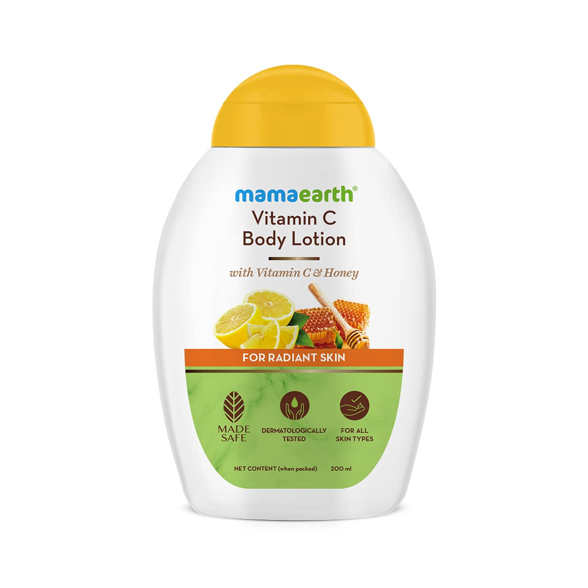 Mamaearth Vitamin C Body Lotion For Radiant Skin - Distacart