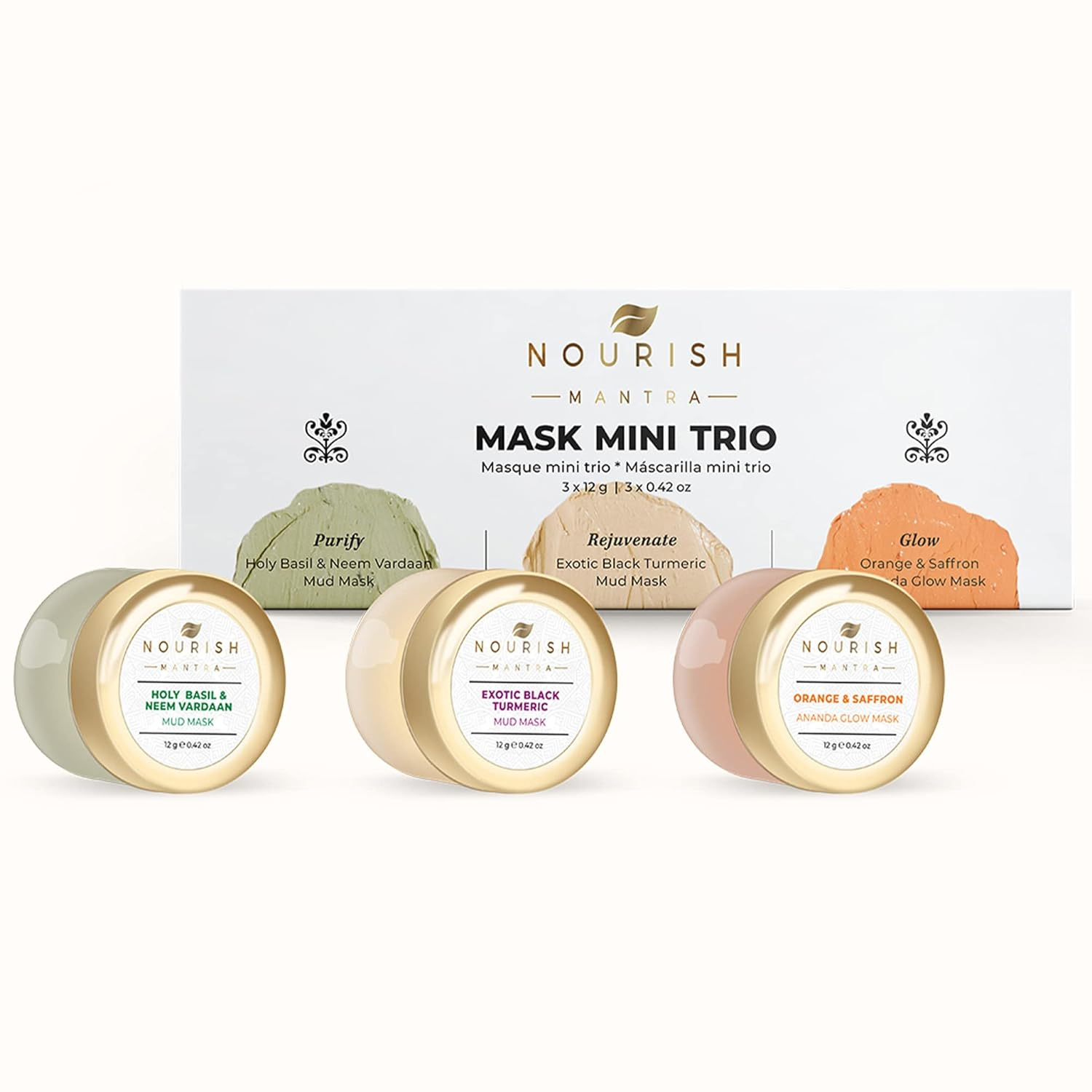 Nourish Mantra Mask Mini Trio Box - Distacart