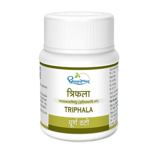 Dhootapapeshwar Triphala Choorna Vati - Distacart
