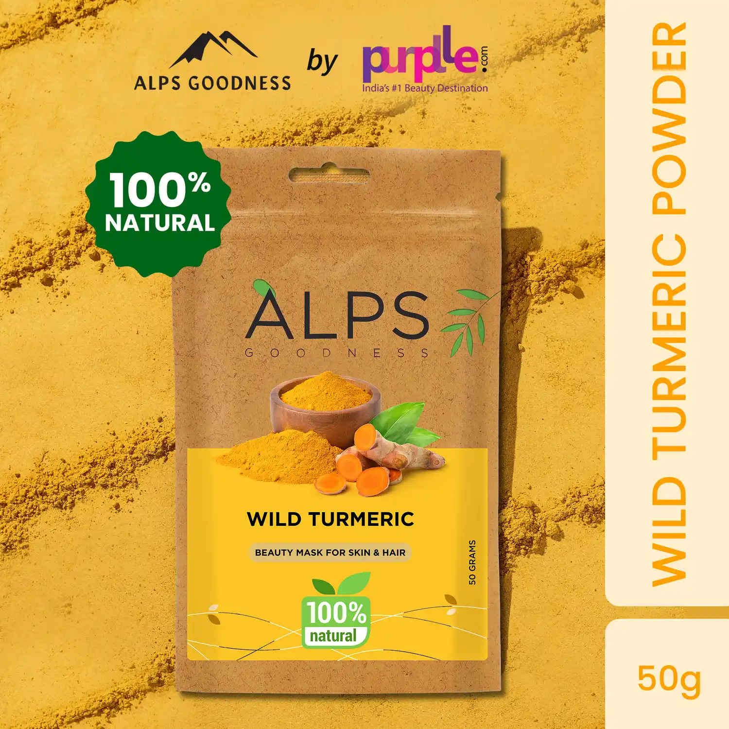 Alps Goodness Wild Turmeric Powder - Distacart