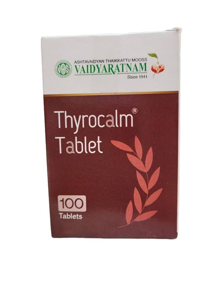 Vaidyaratnam Thyrocalm Tablet - Distacart