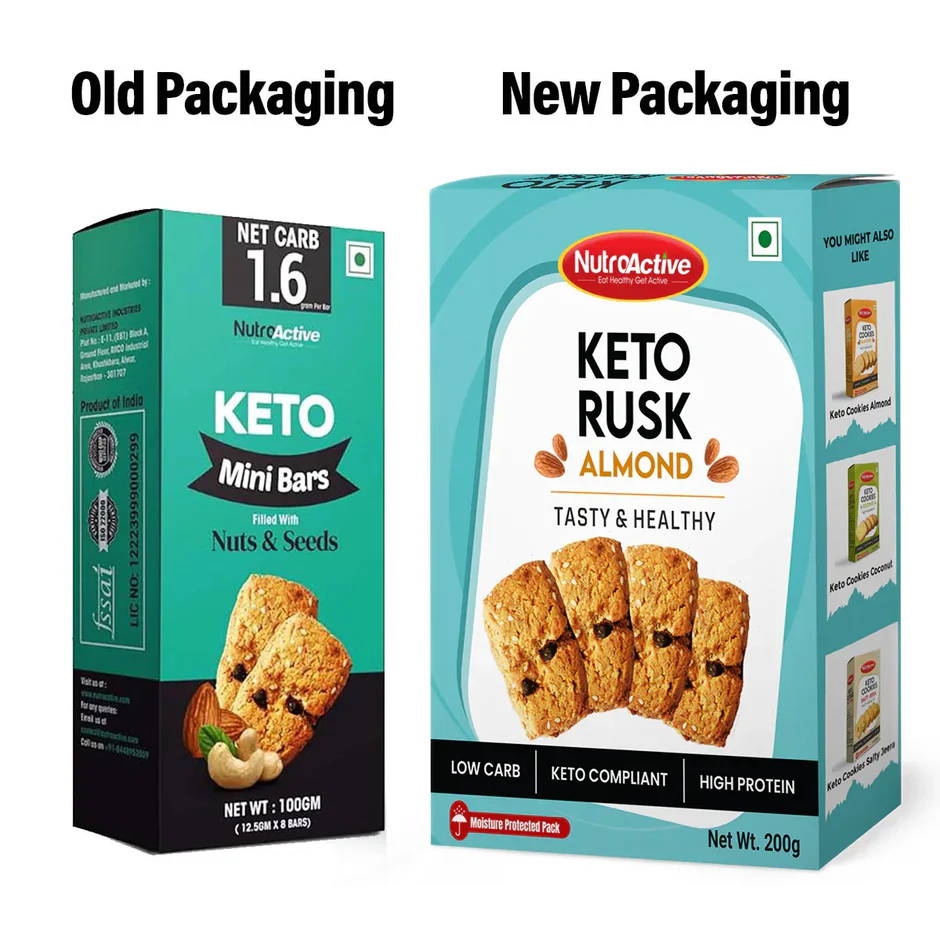 NutroActive Keto Breakfast Bar - Distacart