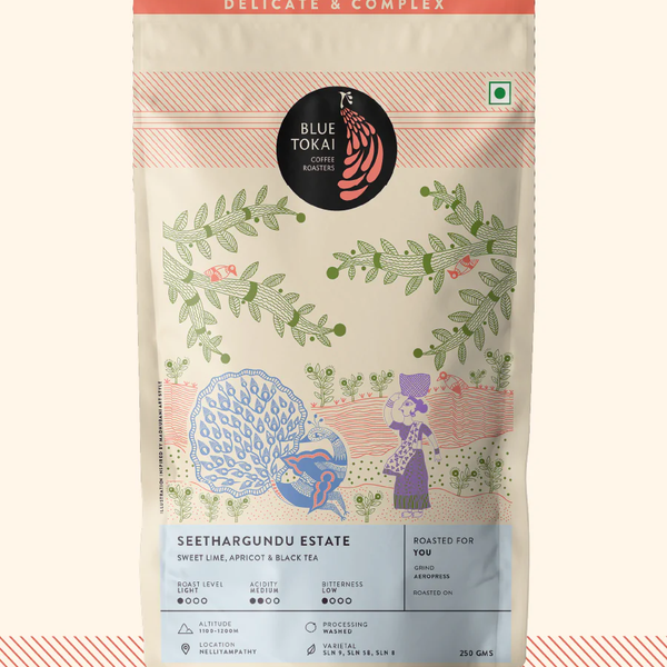 Blue Tokai Coffee Roasters Seethargundu Estate - Distacart